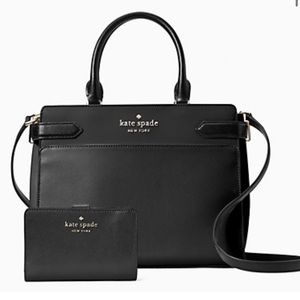 Kate Spade Staci Medium Satchel and wallet bundle
